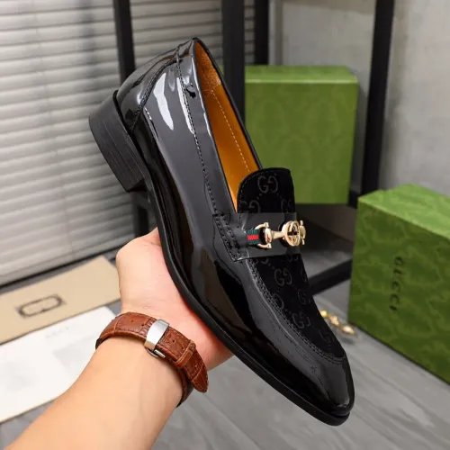 Replica Gucci Oxfords Shoes For Men #1392116 $92.00 USD for Wholesale