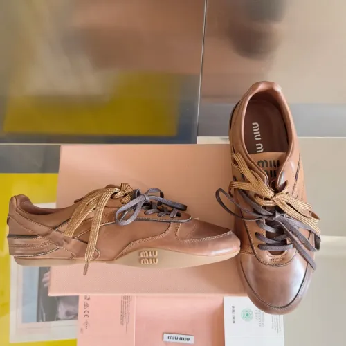 Cheap MIU MIU Casual Shoes For Women #1392232, $$125.00 USD On MIU MIU Casual Shoes