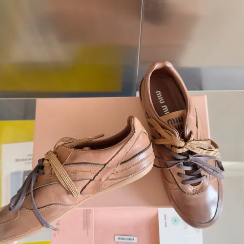 Replica MIU MIU Casual Shoes For Women #1392232 $125.00 USD for Wholesale