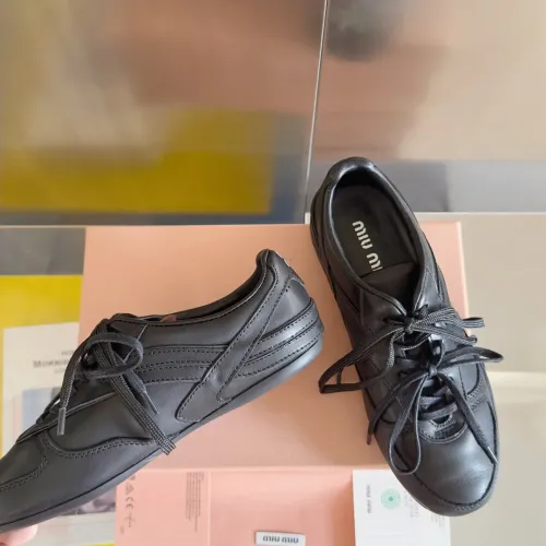 Replica MIU MIU Casual Shoes For Women #1392233 $125.00 USD for Wholesale