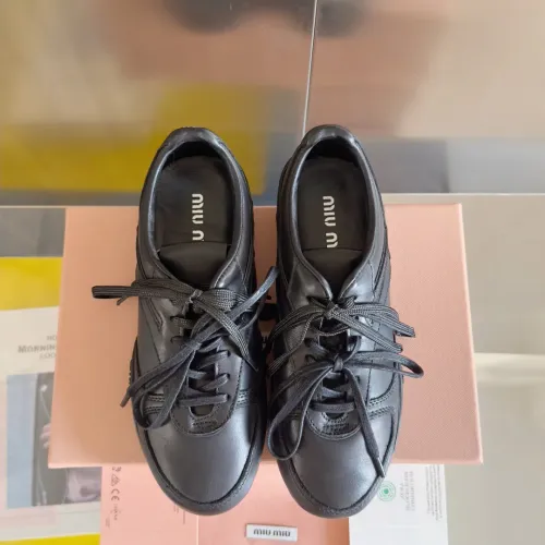 Replica MIU MIU Casual Shoes For Women #1392233 $125.00 USD for Wholesale