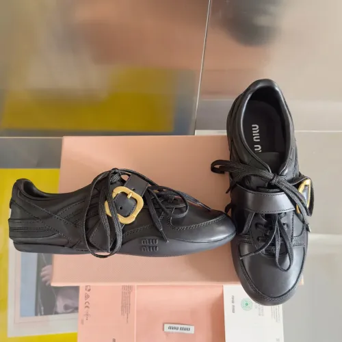 Cheap MIU MIU Casual Shoes For Women #1392238, $$125.00 USD On MIU MIU Casual Shoes