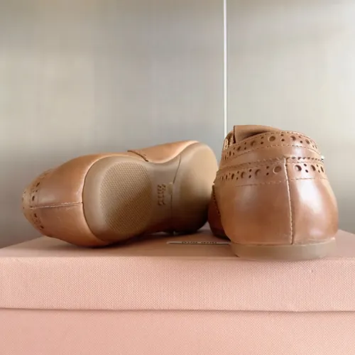 Replica MIU MIU Casual Shoes For Women #1392239 $125.00 USD for Wholesale