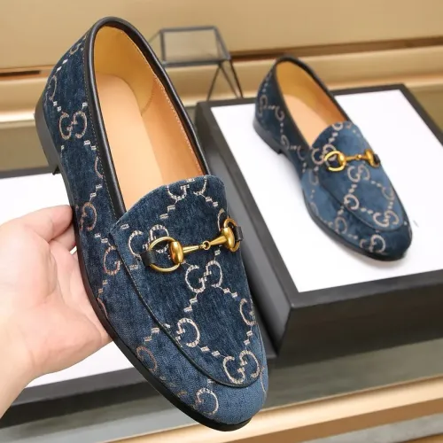 Replica Gucci Oxfords Shoes For Men #1392278 $98.00 USD for Wholesale
