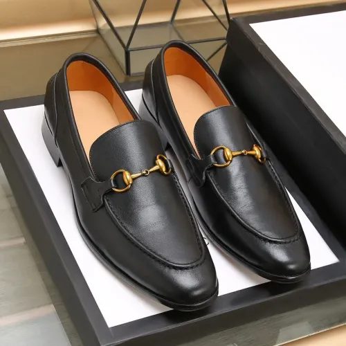 Replica Gucci Oxfords Shoes For Men #1392282 $98.00 USD for Wholesale
