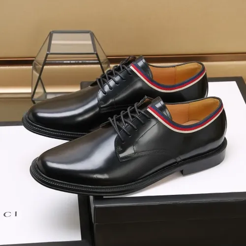 Replica Gucci Oxfords Shoes For Men #1392287 $98.00 USD for Wholesale