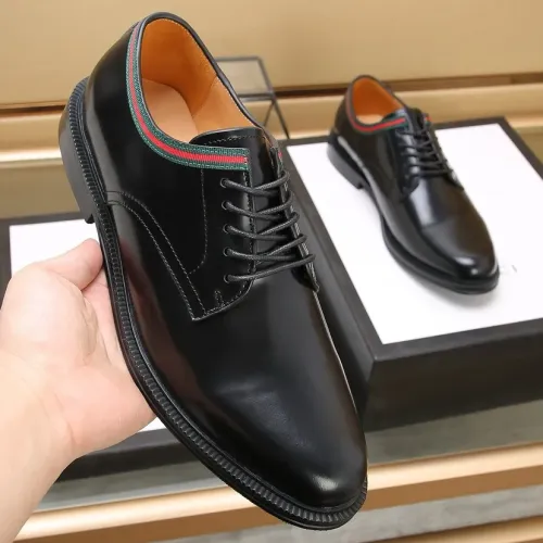 Replica Gucci Oxfords Shoes For Men #1392290 $98.00 USD for Wholesale