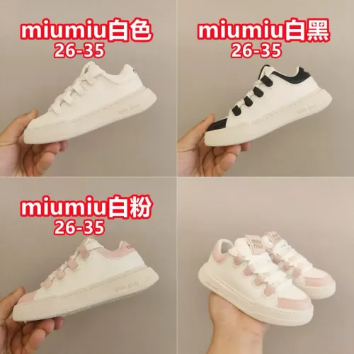 Replica MIU MIU Kids' Shoes For Kids #1392297 $68.00 USD for Wholesale