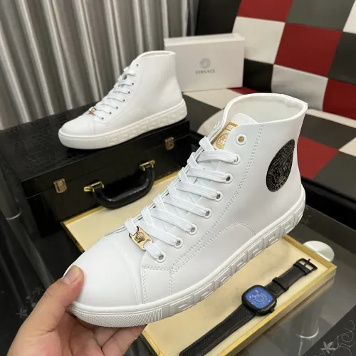 Cheap Versace High Tops Shoes For Men #1392488, $$80.00 USD On Versace High Tops Shoes