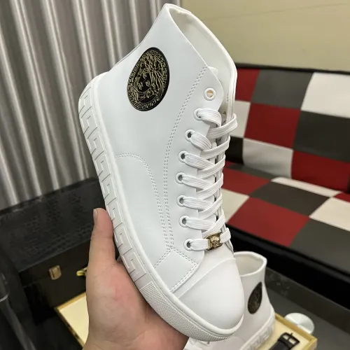 Replica Versace High Tops Shoes For Men #1392488 $80.00 USD for Wholesale