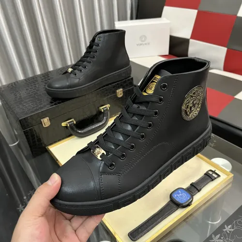 Cheap Versace High Tops Shoes For Men #1392489, $$80.00 USD On Versace High Tops Shoes