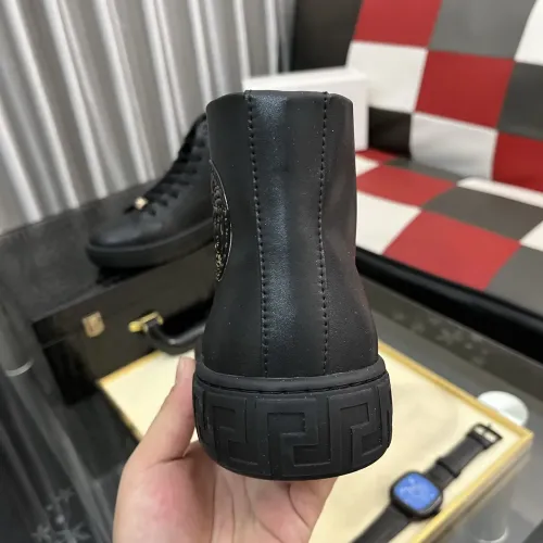 Replica Versace High Tops Shoes For Men #1392489 $80.00 USD for Wholesale