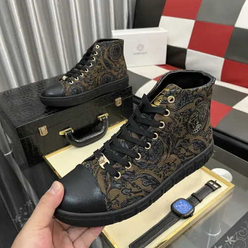 Cheap Versace High Tops Shoes For Men #1392492, $$80.00 USD On Versace High Tops Shoes