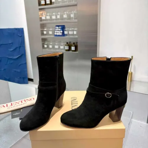 Replica Valentino Boots For Women #1392531 $145.00 USD for Wholesale