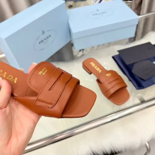 Replica Prada Slippers For Women #1392609 $92.00 USD for Wholesale