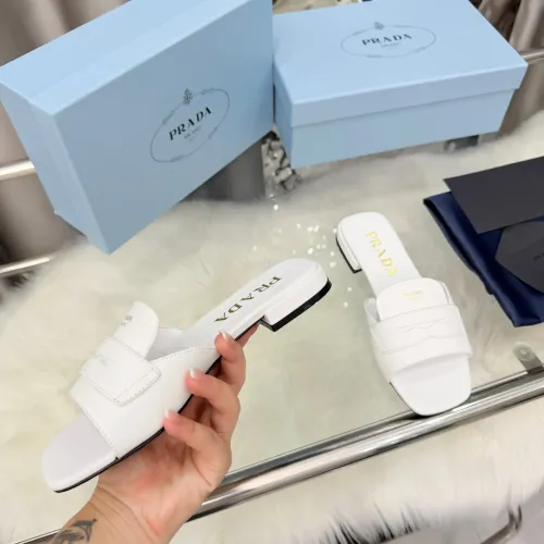 Replica Prada Slippers For Women #1392611 $92.00 USD for Wholesale