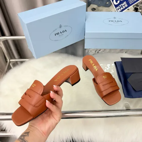 Replica Prada Slippers For Women #1392613 $92.00 USD for Wholesale