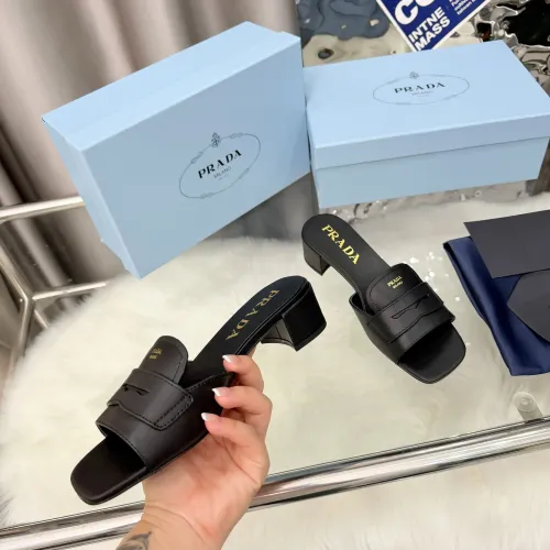 Replica Prada Slippers For Women #1392614 $92.00 USD for Wholesale