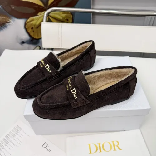 Cheap Christian Dior Leather Shoes For Women #1392719, $$112.00 USD On Christian Dior Leather Shoes