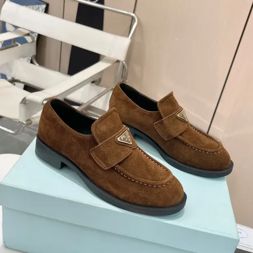 Cheap Prada Leather Shoes For Women #1392728, $$102.00 USD On Prada Leather Shoes