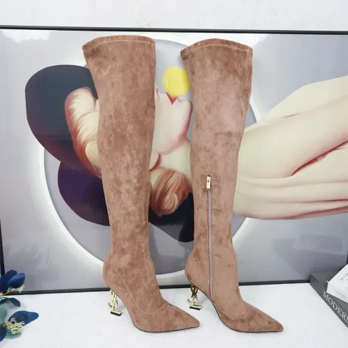 Cheap Yves Saint Laurent YSL Boots For Women #1392751, $$132.00 USD On Yves Saint Laurent YSL Boots