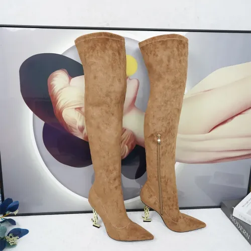 Cheap Yves Saint Laurent YSL Boots For Women #1392753, $$132.00 USD On Yves Saint Laurent YSL Boots