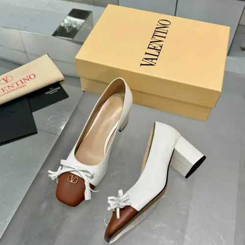 Cheap Valentino High-Heeled Shoes For Women #1392881, $$105.00 USD On Valentino High-Heeled Shoes