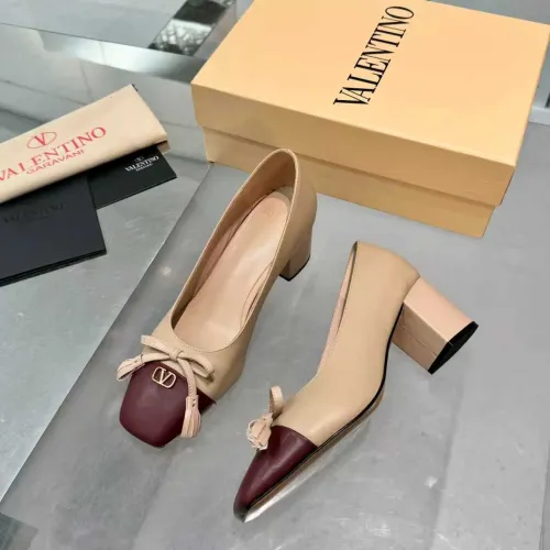 Cheap Valentino High-Heeled Shoes For Women #1392882, $$105.00 USD On Valentino High-Heeled Shoes