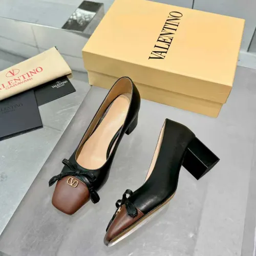 Cheap Valentino High-Heeled Shoes For Women #1392883, $$105.00 USD On Valentino High-Heeled Shoes