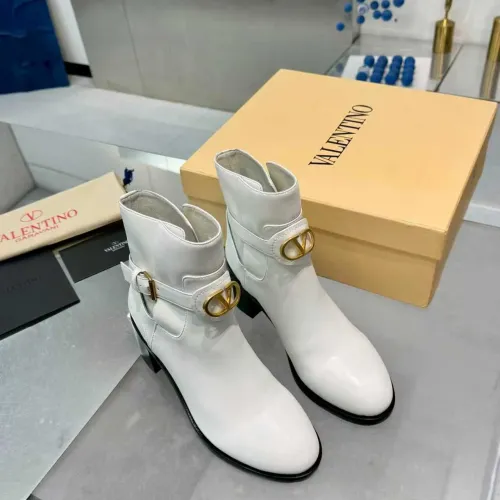 Replica Valentino Boots For Women #1392888 $145.00 USD for Wholesale