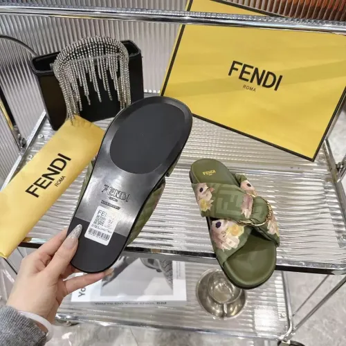 Replica Fendi Slippers For Women #1392898 $80.00 USD for Wholesale