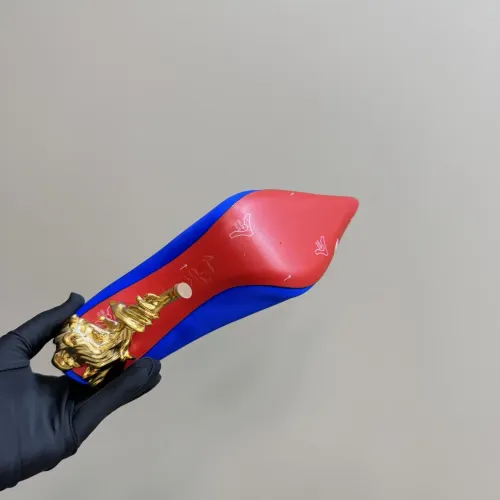 Replica Christian Louboutin High-heeled shoes For Women #1392916 $162.00 USD for Wholesale