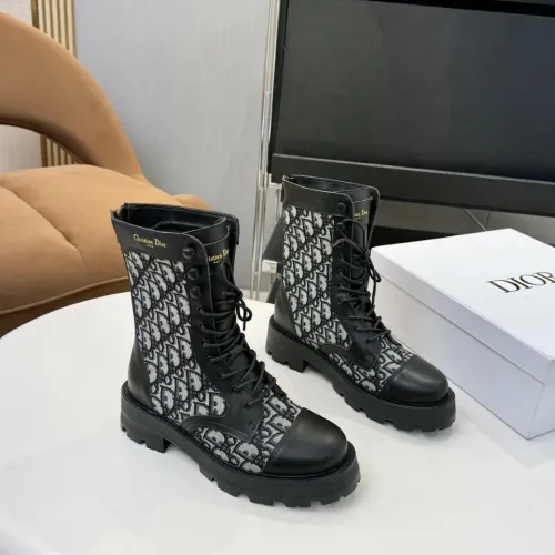 Replica Christian Dior Boots For Women #1392952 $112.00 USD for Wholesale