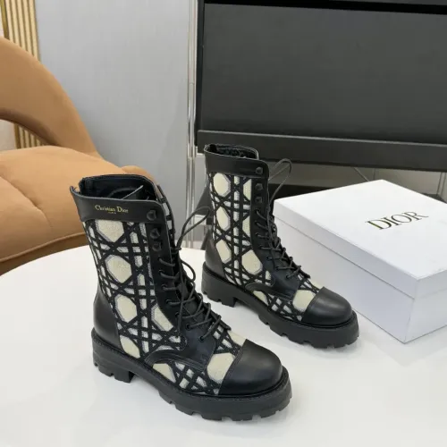 Replica Christian Dior Boots For Women #1392953 $112.00 USD for Wholesale