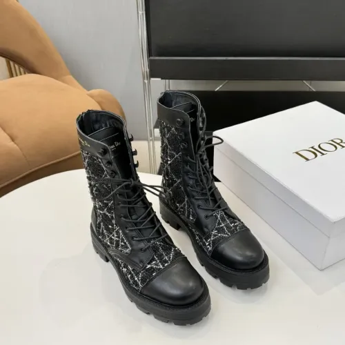 Replica Christian Dior Boots For Women #1392955 $112.00 USD for Wholesale