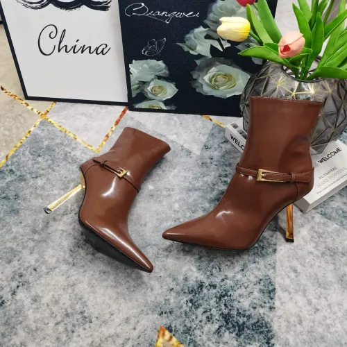 Replica Yves Saint Laurent YSL Boots For Women #1392961 $155.00 USD for Wholesale