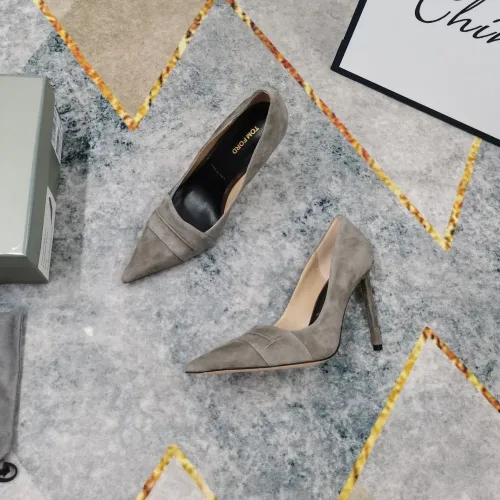 Replica Tom Ford High-Heeled Shoes For Women #1392966 $122.00 USD for Wholesale