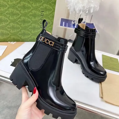 Replica Gucci Boots For Women #1393015 $102.00 USD for Wholesale