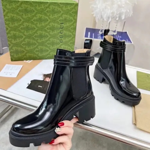 Replica Gucci Boots For Women #1393015 $102.00 USD for Wholesale