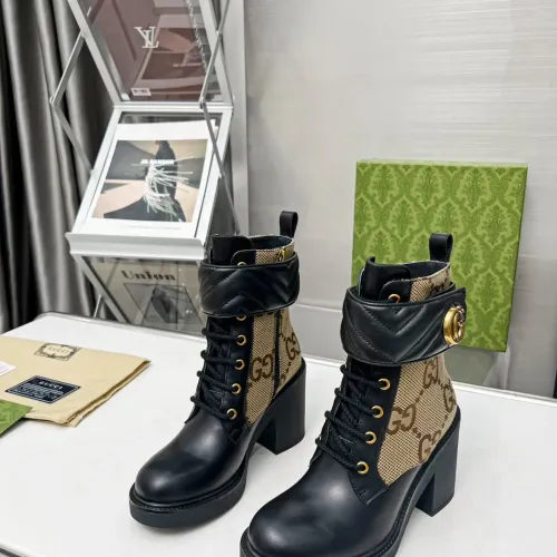 Replica Gucci Boots For Women #1393016 $108.00 USD for Wholesale