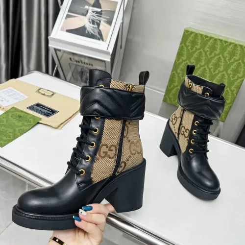 Replica Gucci Boots For Women #1393016 $108.00 USD for Wholesale