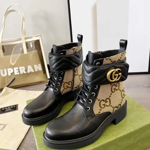 Replica Gucci Boots For Women #1393020 $102.00 USD for Wholesale
