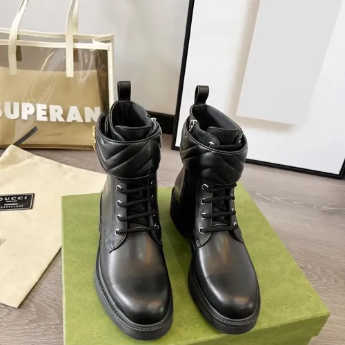 Replica Gucci Boots For Women #1393021 $102.00 USD for Wholesale