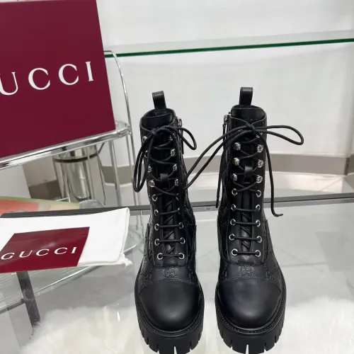 Replica Gucci Boots For Women #1393023 $118.00 USD for Wholesale