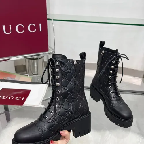 Replica Gucci Boots For Women #1393023 $118.00 USD for Wholesale