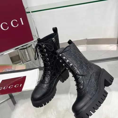 Replica Gucci Boots For Women #1393023 $118.00 USD for Wholesale