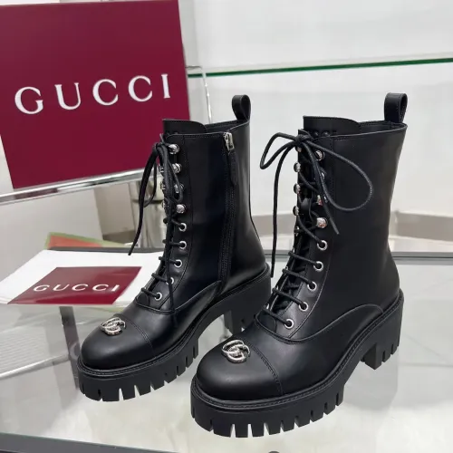Replica Gucci Boots For Women #1393024 $118.00 USD for Wholesale