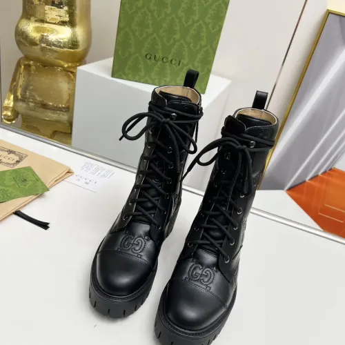 Replica Gucci Boots For Women #1393026 $118.00 USD for Wholesale