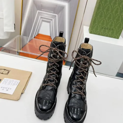 Replica Gucci Boots For Women #1393027 $118.00 USD for Wholesale
