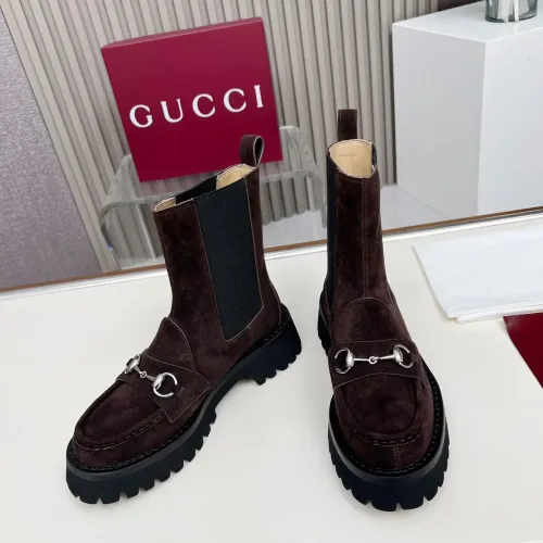 Replica Gucci Boots For Women #1393029 $115.00 USD for Wholesale